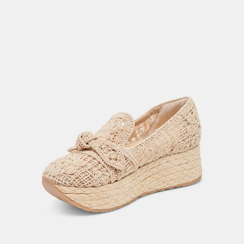 JAKA SNEAKERS NATURAL MACRAME^Dolce Vita Outlet