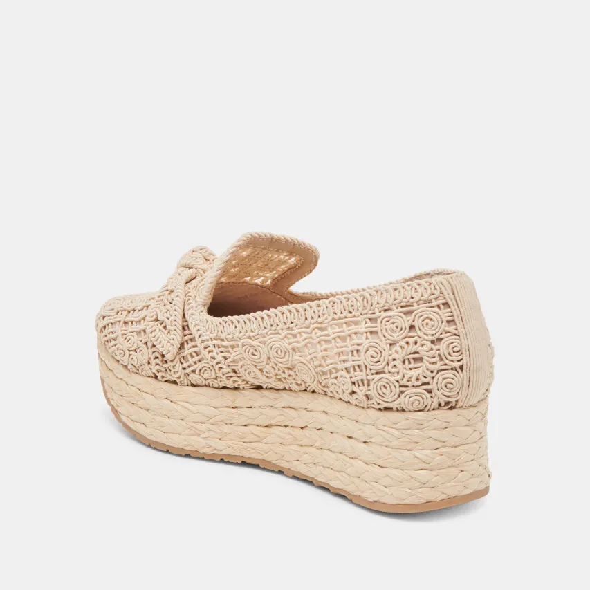 JAKA SNEAKERS NATURAL MACRAME^Dolce Vita Outlet