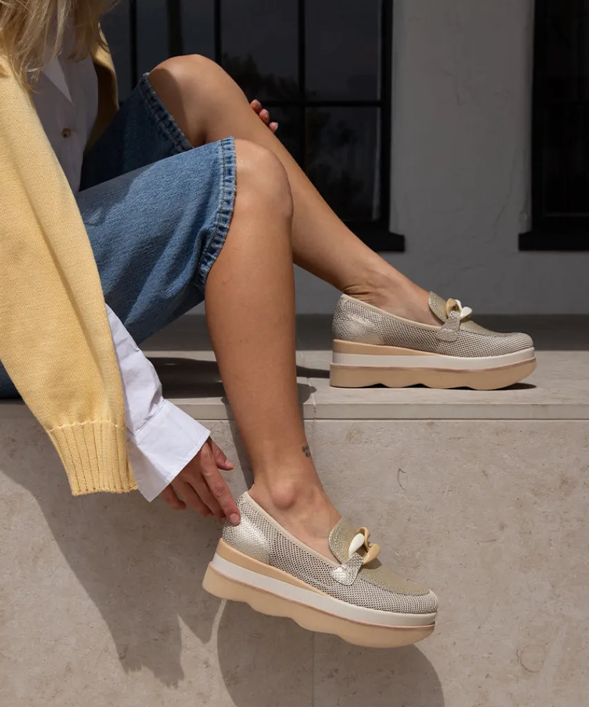 JAKSEN SNEAKERS GOLD MESH^Dolce Vita Best