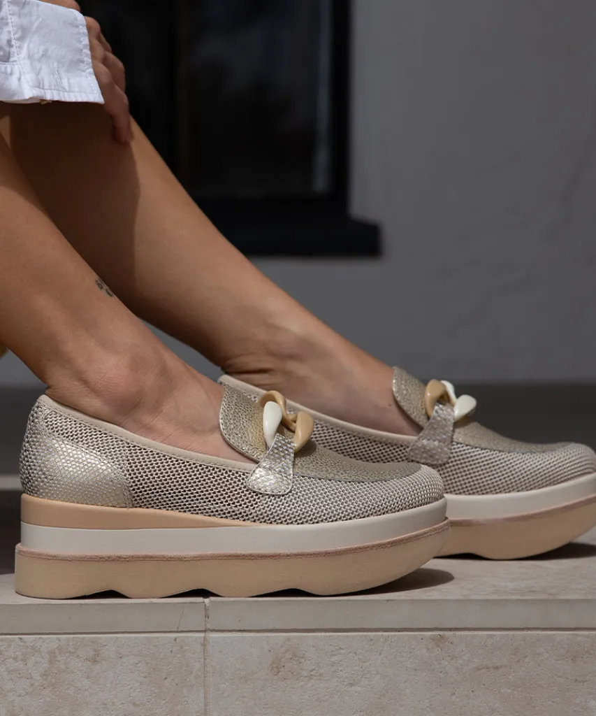 JAKSEN SNEAKERS GOLD MESH^Dolce Vita Best