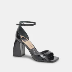JANEY HEELS MIDNIGHT CRINKLE PATENT^Dolce Vita Outlet
