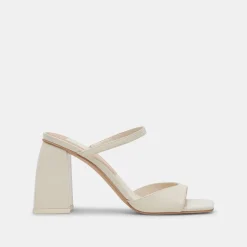 JEMMY HEELS IVORY CRINKLE PATENT^Dolce Vita Best