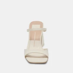 JEMMY HEELS IVORY CRINKLE PATENT^Dolce Vita Best