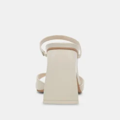JEMMY HEELS IVORY CRINKLE PATENT^Dolce Vita Best