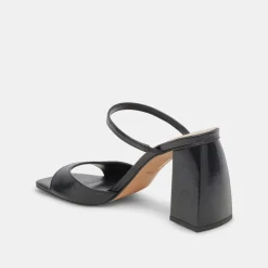 JEMMY HEELS MIDNIGHT CRINKLE PATENT^Dolce Vita Best