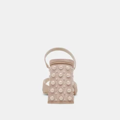 JEMMY PEARL HEELS CHAMPAGNE SILK^Dolce Vita Outlet
