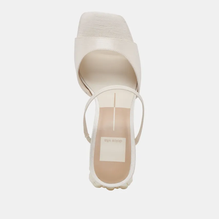 JEMMY PEARL HEELS VANILLA SILK^Dolce Vita Best