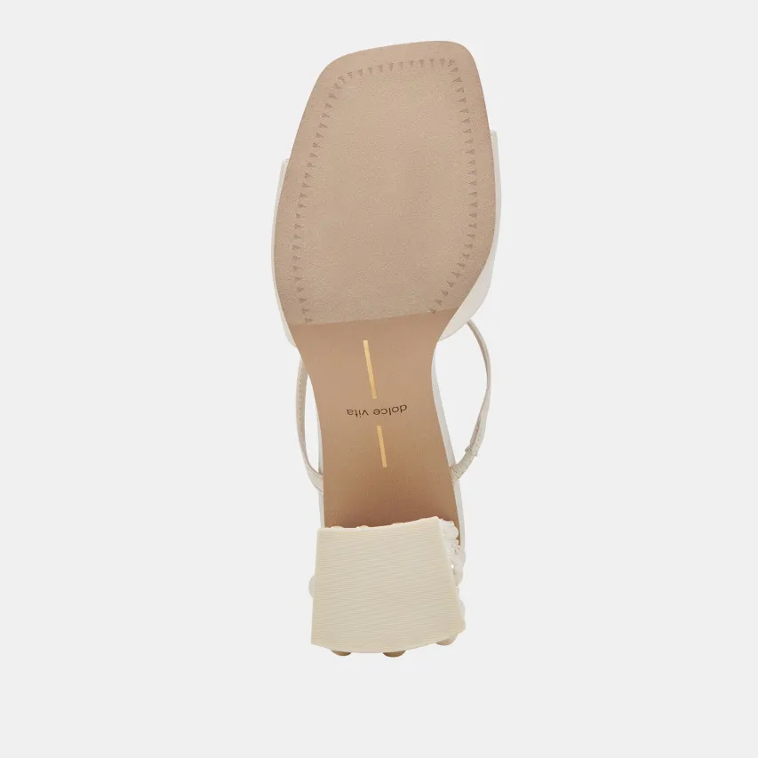 JEMMY PEARL HEELS VANILLA SILK^Dolce Vita Best