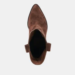 JESSEY BOOTS DK BROWN SUEDE^Dolce Vita Best