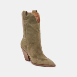 JESSEY BOOTS MOSS SUEDE^Dolce Vita Fashion