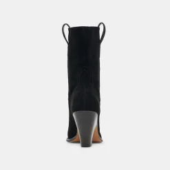 JESSEY BOOTS ONYX SUEDE^Dolce Vita Hot