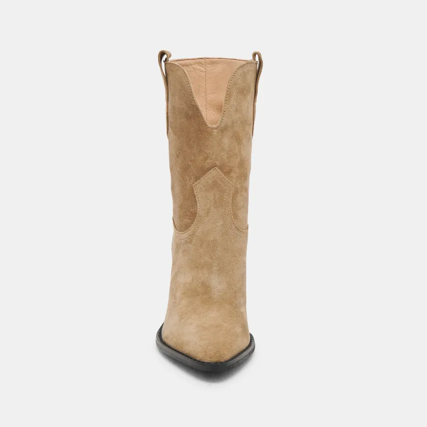 JETRO BOOTS KHAKI SUEDE^Dolce Vita New