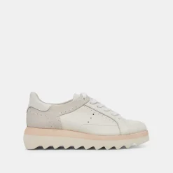 JORGIE SNEAKERS WHITE LEATHER^Dolce Vita Discount