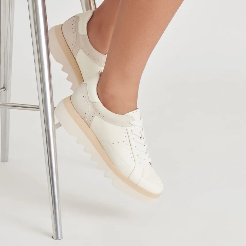 JORGIE SNEAKERS WHITE LEATHER^Dolce Vita Discount