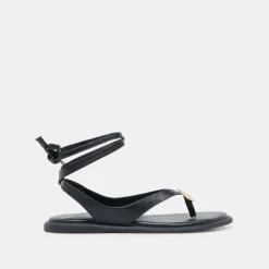 JUDY SANDALS BLACK LEATHER^Dolce Vita Online