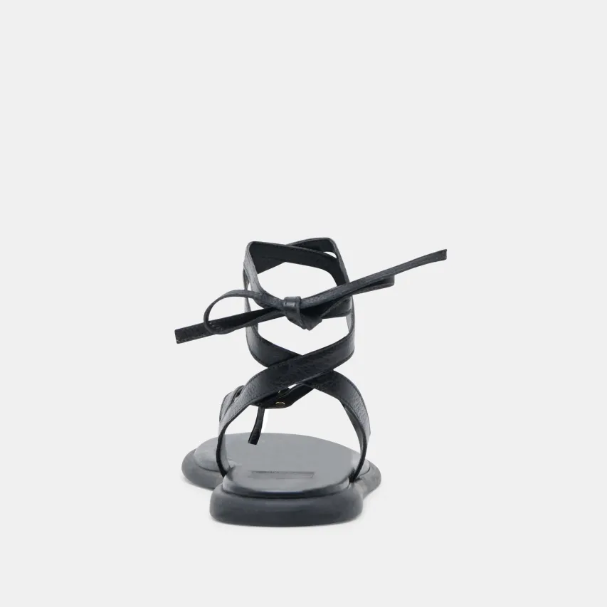 JUDY SANDALS BLACK LEATHER^Dolce Vita Online