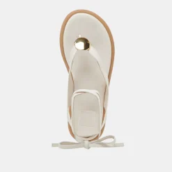 JUDY SANDALS BONE LEATHER^Dolce Vita Online