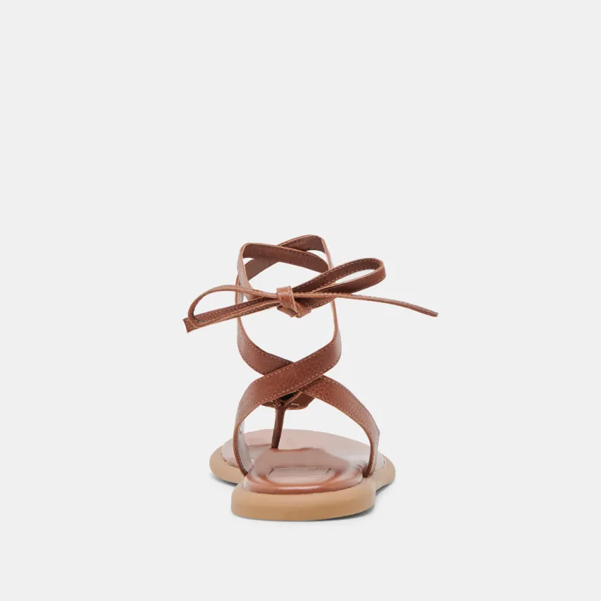 JUDY SANDALS COGNAC LEATHER^Dolce Vita Sale
