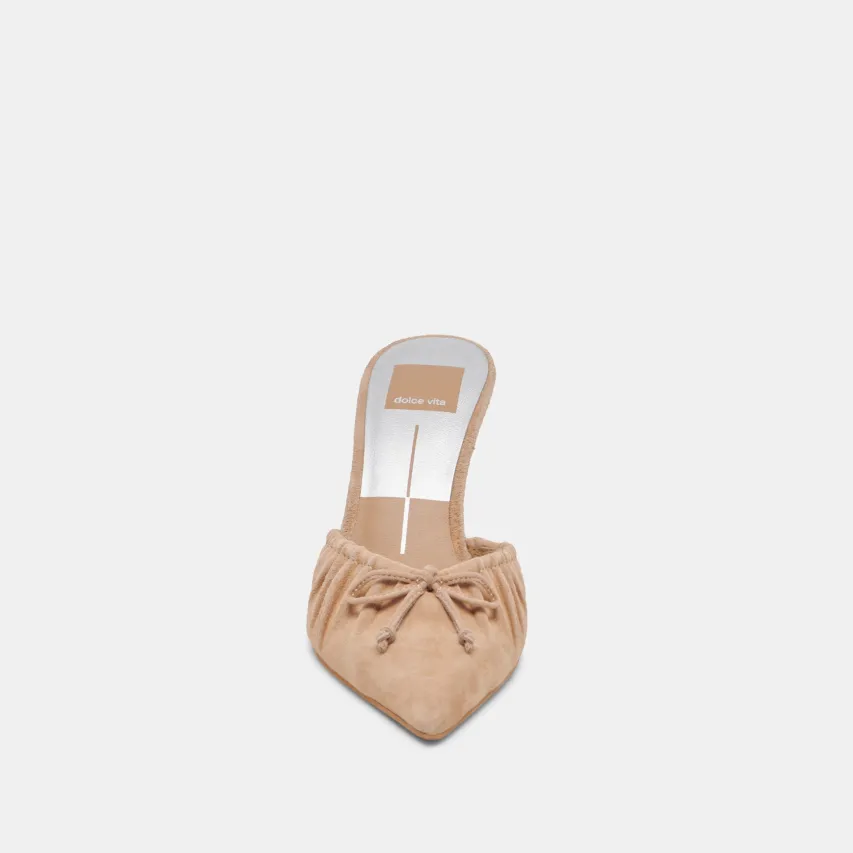 KAIRI HEELS CAMEL SUEDE^Dolce Vita Clearance