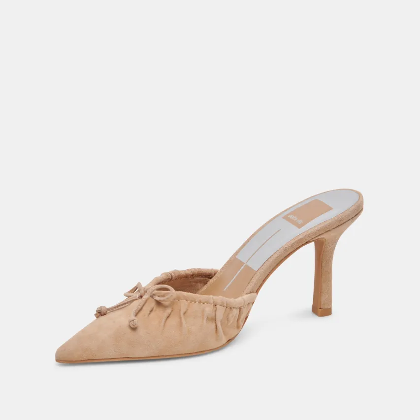 KAIRI HEELS CAMEL SUEDE^Dolce Vita Clearance