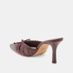 KAIRI HEELS CRANBERRY CRINKLE PATENT^Dolce Vita Fashion