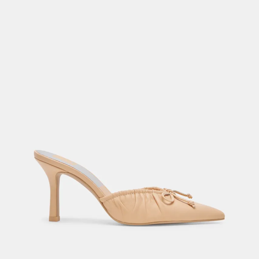 KAIRI HEELS FRENCH VANILLA LEATHER^Dolce Vita Online
