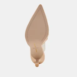 KAIRI HEELS FRENCH VANILLA LEATHER^Dolce Vita Online