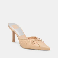 KAIRI HEELS FRENCH VANILLA LEATHER^Dolce Vita Online