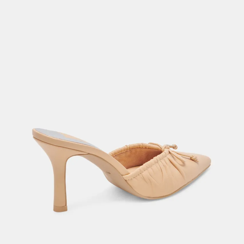 KAIRI HEELS FRENCH VANILLA LEATHER^Dolce Vita Online