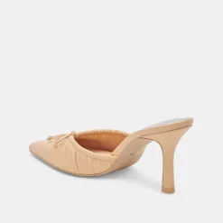 KAIRI HEELS FRENCH VANILLA LEATHER^Dolce Vita Online