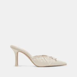 KAIRI HEELS IVORY CRINKLE PATENT^Dolce Vita Sale