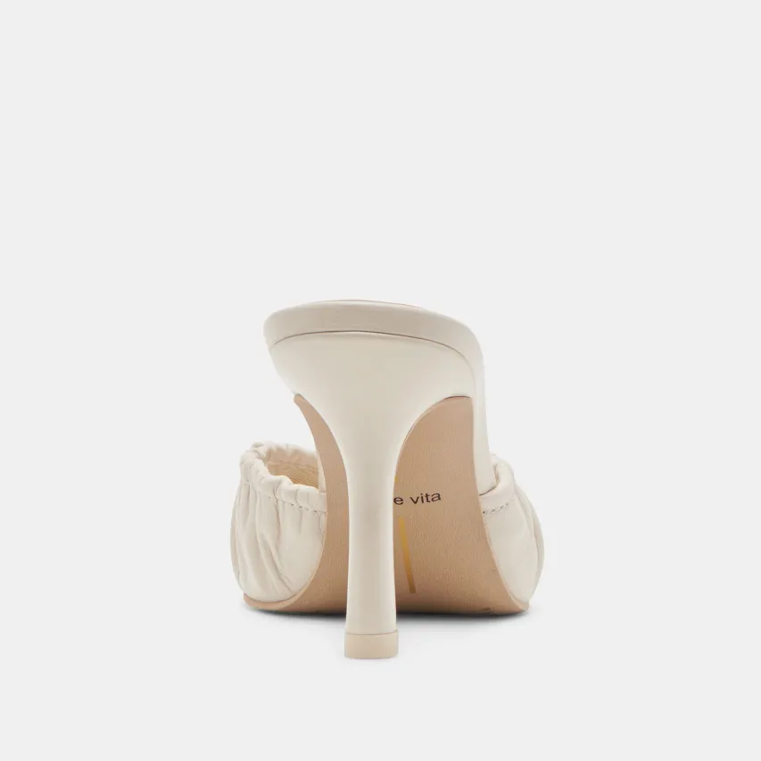 KAIRI HEELS IVORY CRINKLE PATENT^Dolce Vita Sale