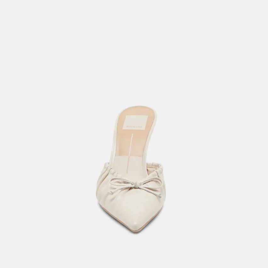 KAIRI HEELS IVORY CRINKLE PATENT^Dolce Vita Sale