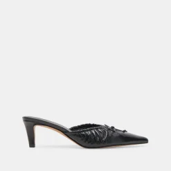 KAIRI MID HEELS MIDNIGHT CRINKLE PATENT^Dolce Vita Best