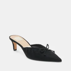 KAIRI MID HEELS ONYX SUEDE^Dolce Vita New
