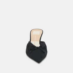 KAIRI MID HEELS ONYX SUEDE^Dolce Vita New