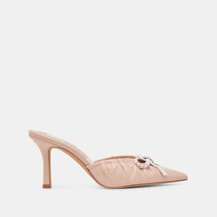 KAIRI PEARL HEELS BLUSH CRINKLE PATENT^Dolce Vita Sale