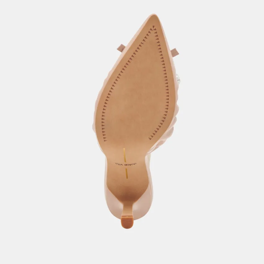 KAIRI PEARL HEELS BLUSH CRINKLE PATENT^Dolce Vita Sale