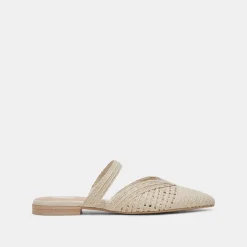 KALINE FLATS IVORY RAFFIA^Dolce Vita Hot