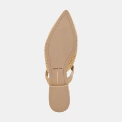 KALINE FLATS LT NATURAL RAFFIA^Dolce Vita Online