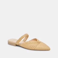 KALINE FLATS LT NATURAL RAFFIA^Dolce Vita Online