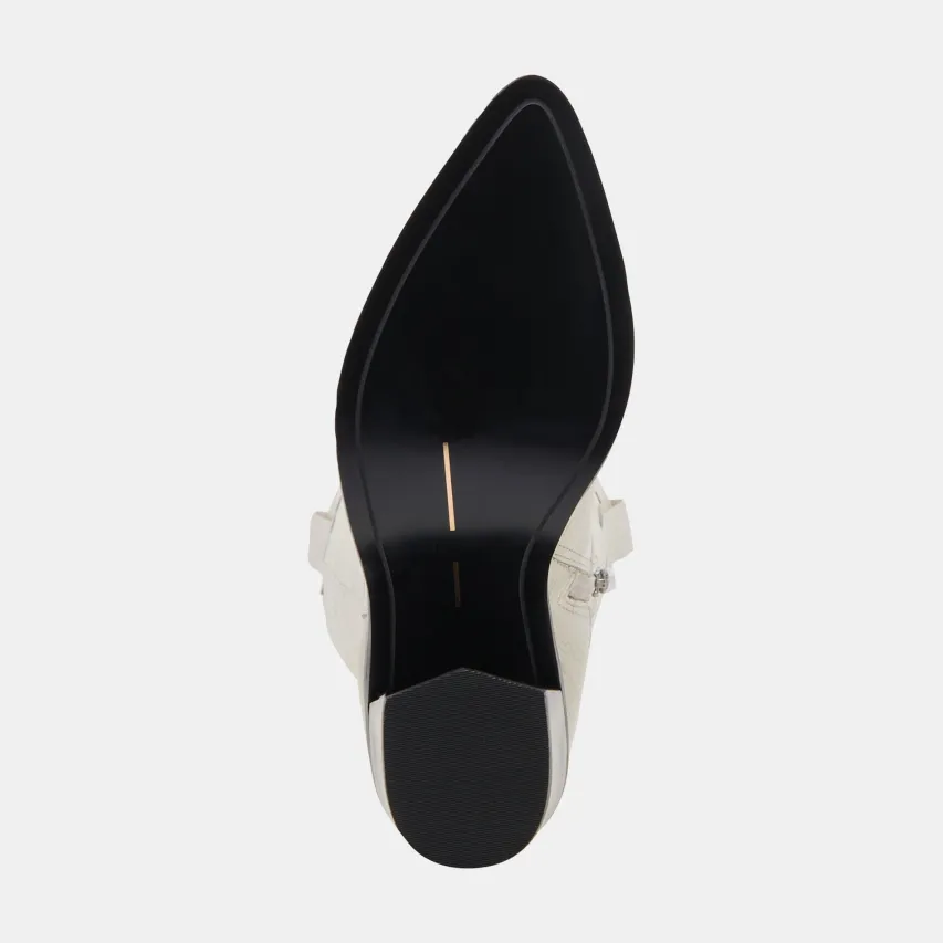KAMRYN BOOTS OFF WHITE LEATHER^Dolce Vita Fashion