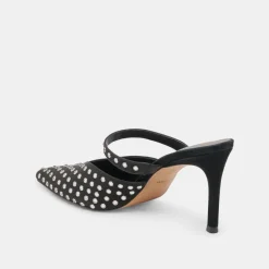 KANIKA CRYSTAL STUD HEELS BLACK CRYSTAL^Dolce Vita Outlet