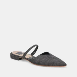 KANIKA FLATS CARBON DENIM^Dolce Vita Discount