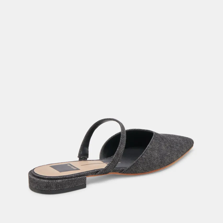 KANIKA FLATS CARBON DENIM^Dolce Vita Discount