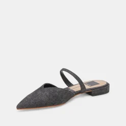 KANIKA FLATS CARBON DENIM^Dolce Vita Discount