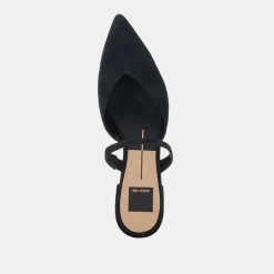 KANIKA FLATS ONYX SUEDE^Dolce Vita Discount