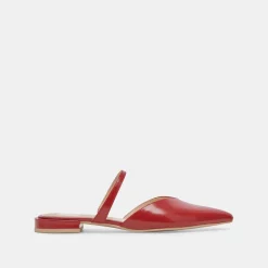 KANIKA FLATS RED CRINKLE PATENT^Dolce Vita Discount