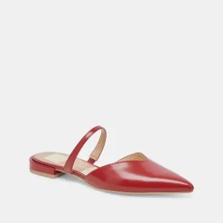 KANIKA FLATS RED CRINKLE PATENT^Dolce Vita Discount