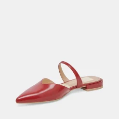 KANIKA FLATS RED CRINKLE PATENT^Dolce Vita Discount